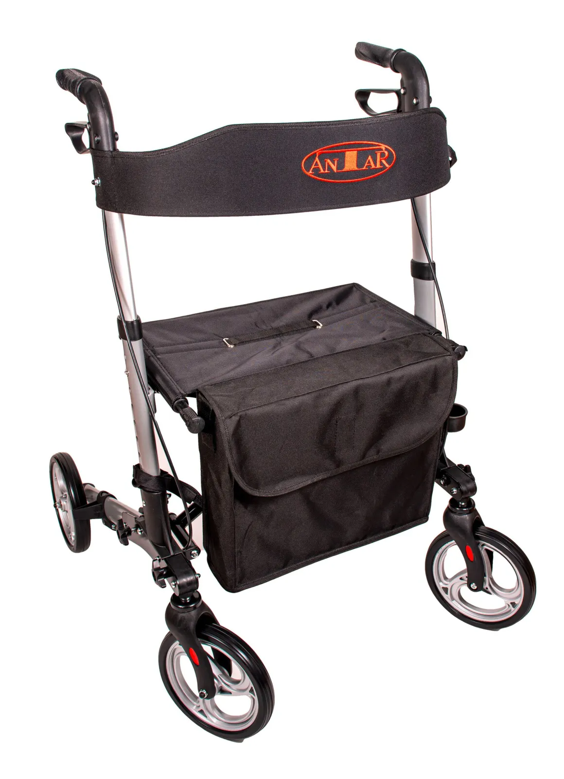 Alu-Rollator mit Premium-Ausstattung