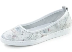 Andrea Conti, schicke Damen-Ballerinas, Weite G, mit herausnehmbarem Fußbett