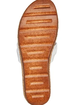 Andrea Conti Schlauchriemchen-Pantolette aus Nappaleder