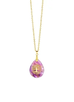 Anhänger mit echt Amethyst