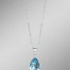 Anhänger mit Swarovski®-Kristall und Ankerkette