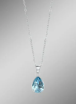 Anhänger mit Swarovski®-Kristall und Ankerkette