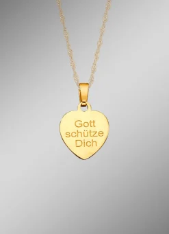 Anhänger Schutzengel mit Diamantschnitt