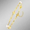 Armband aus Gold mit Süßwasser-Zuchtperlen