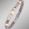 Armband in Bicolor mit synth. Zirkonia