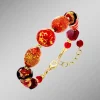 Armband mit Muranoglas-Perlen