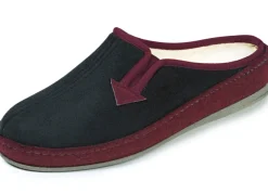 Atmungsaktive Damen-Hauschuhe, mit Gummizug