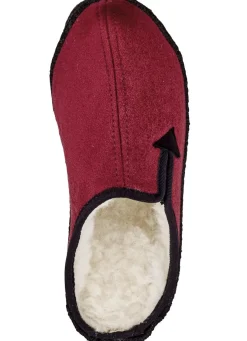 Atmungsaktive Damen-Hauschuhe, mit Gummizug