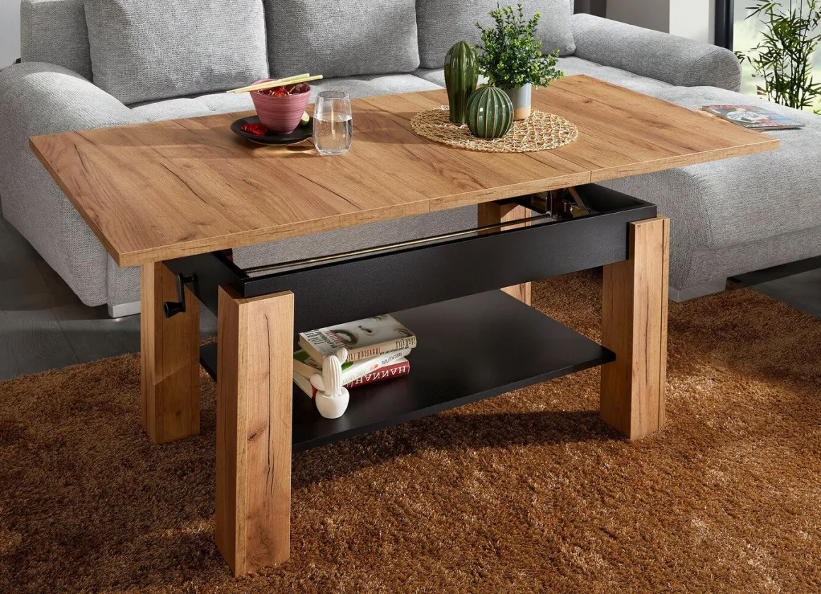 Ausziehbarer Couchtisch