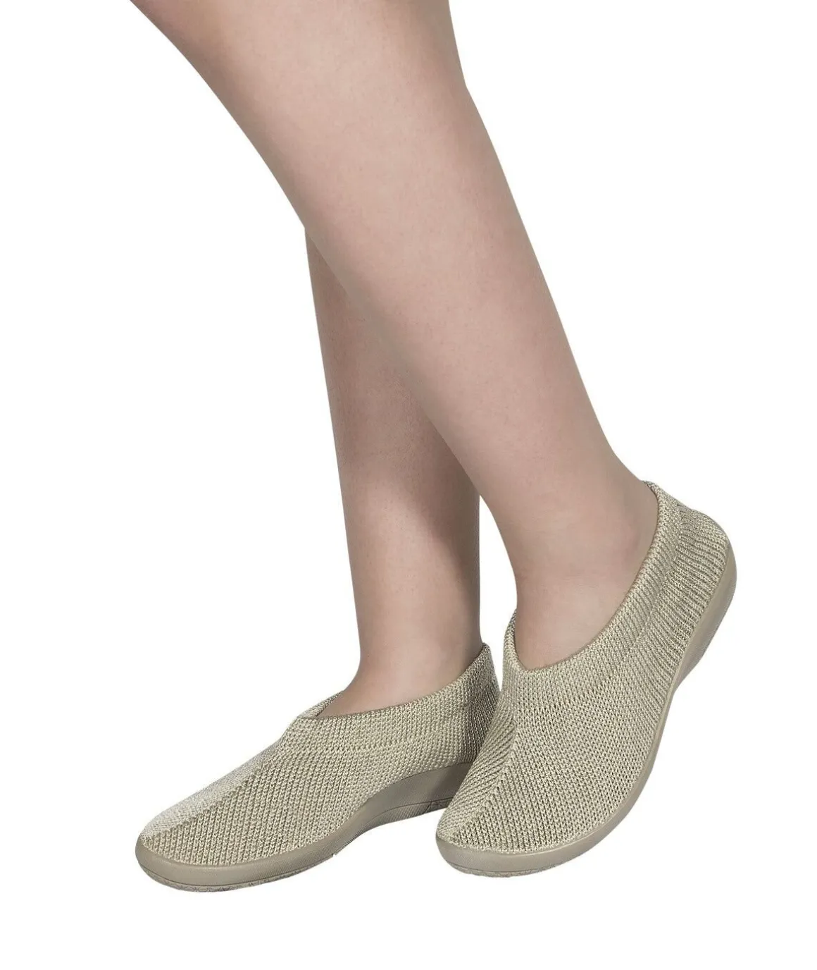 Ballerina mit elastischem Einschlupf