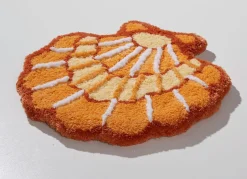 Barfußweiche Badgarnitur in Muschel-Optik