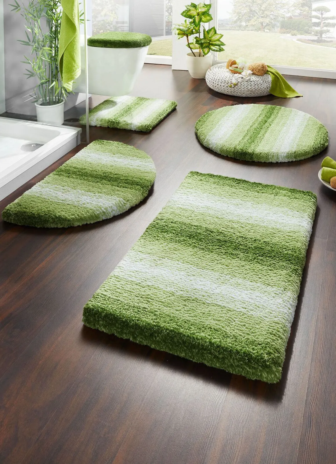 Barfußweiche Badgarnitur in Supersoft-Qualität