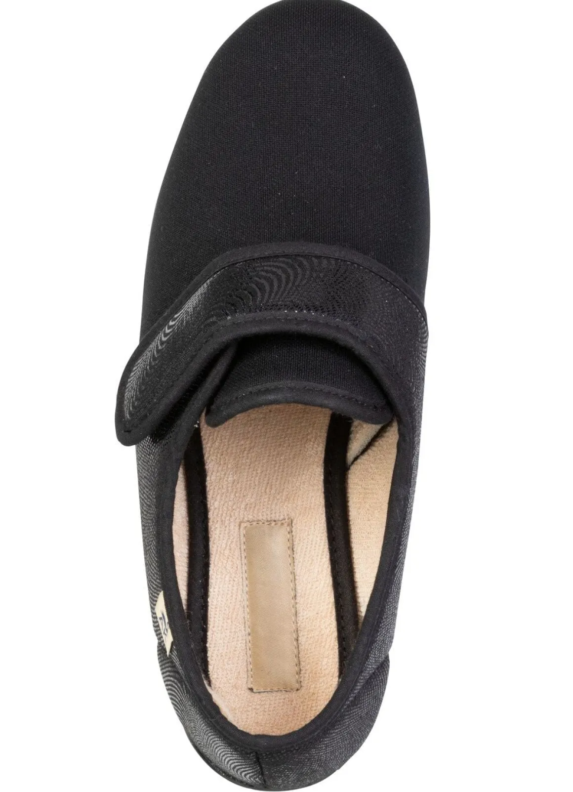 Bequeme Damen-Klettschuhe, aus angenehm gepolstertem Textilmaterial