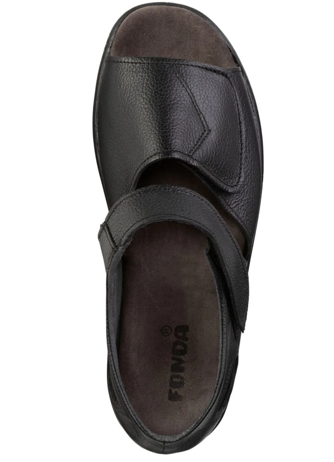 Bequeme Herren-Sandalen, Weite K, mit anatomisch geformtem Fußbett