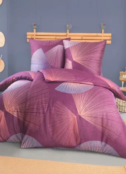 Bettwäsche-Garnitur mit Reißverschluss