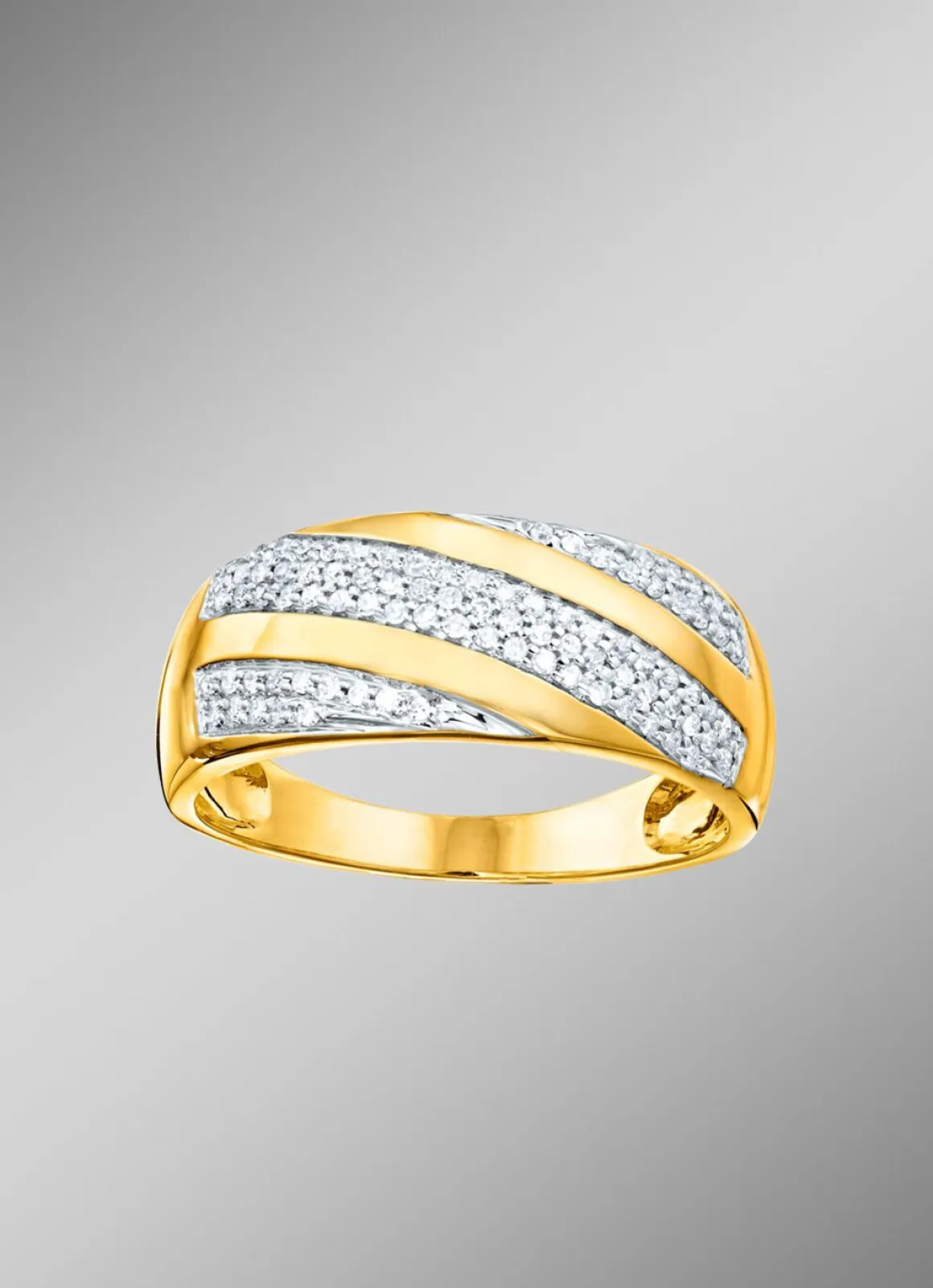 Bezaubernder Damenring mit 87 Diamanten