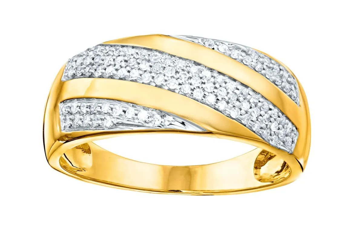 Bezaubernder Damenring mit 87 Diamanten