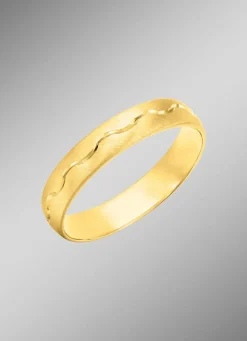 Bezaubernder Partnerring aus vergoldetem Silber 925/- fein