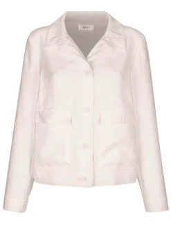 Blazer in Leinen-Optik