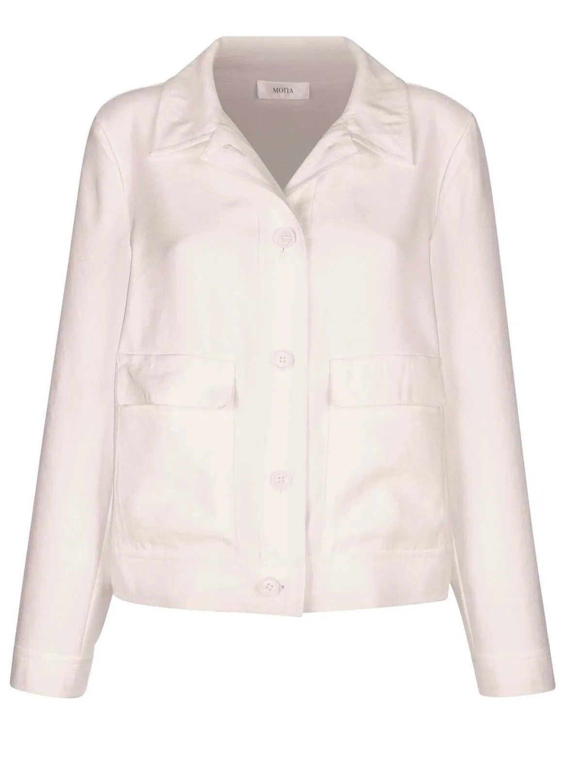 Blazer in Leinen-Optik