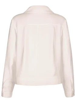 Blazer in Leinen-Optik