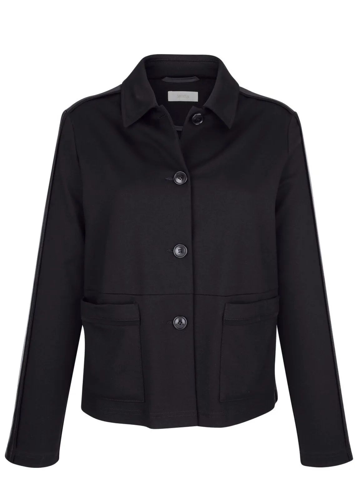 Blazer mit Hemdkragen