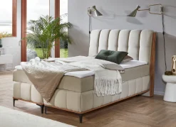 Boxspringbett mit Bettkästen und Kaltschaum-Topper
