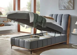 Boxspringbett mit Bettkästen und Kaltschaum-Topper