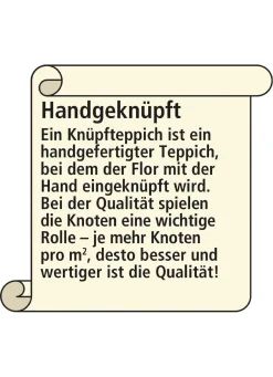 Brücken und Teppiche aus 100% Schurwolle