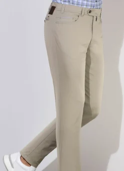 "Brühl"-Hose mit Bundübertritt in 3 Farben