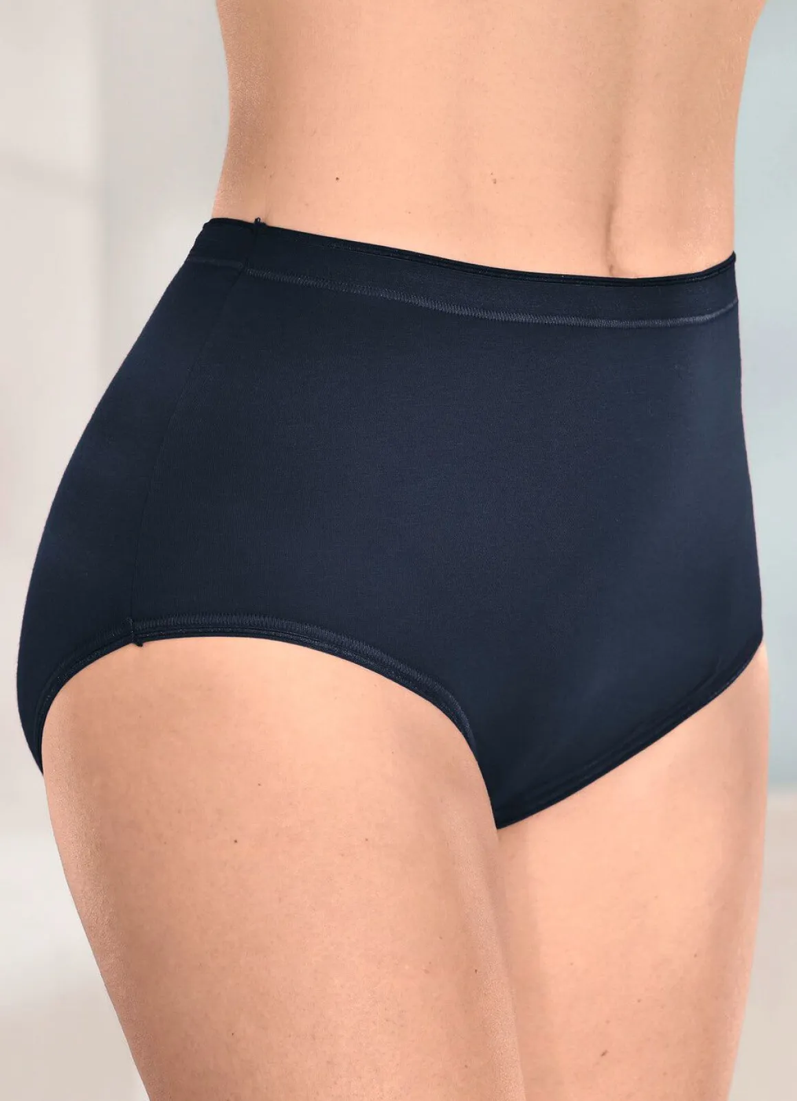 brio lingerie Fünferpack Slips mit elastischen Abschlüssen