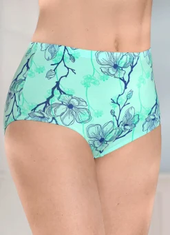 brio lingerie Viererpack Slips mit hübschem Floraldessin