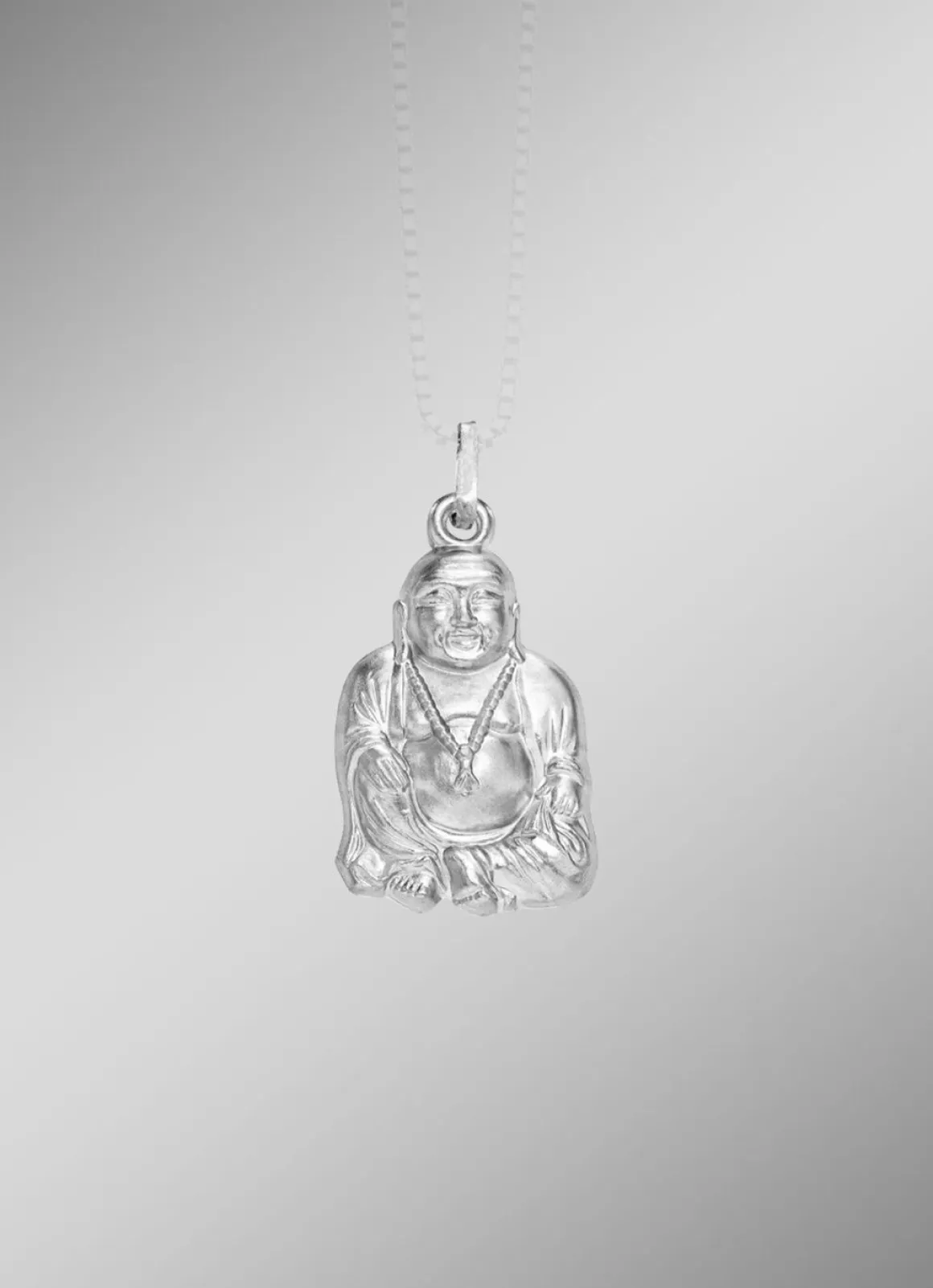 Buddha-Anhänger aus Silber