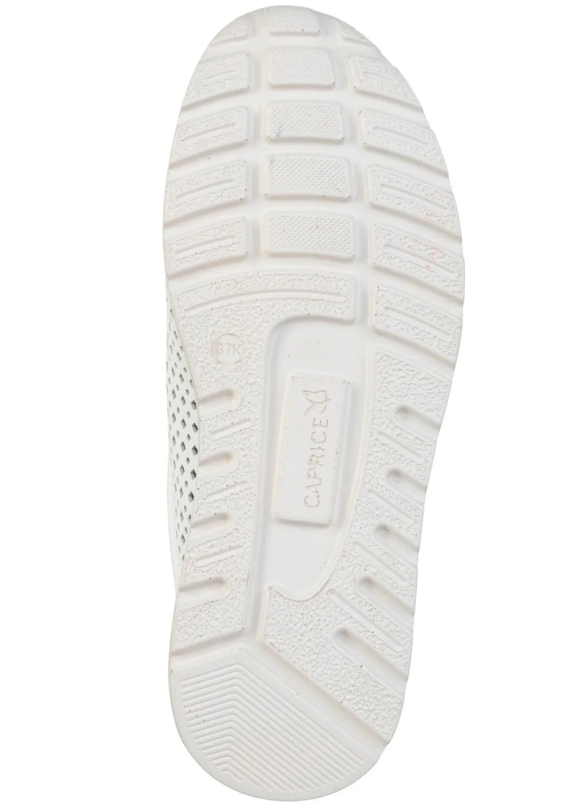 Caprice, sommerliche Damen-Sneaker, Weite K, mit herausnehmbarem Fußbett