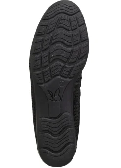 Caprice, sommerliche Damen-Ballerinas, Weite G, mit Gummizug