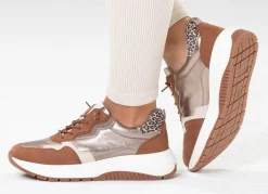 Caprice, trendige Damen-Sneaker, Weite G, mit herausnehmbarem Fußbett