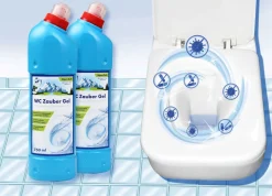 Captain Clean WC-Zaubergel 2tlg