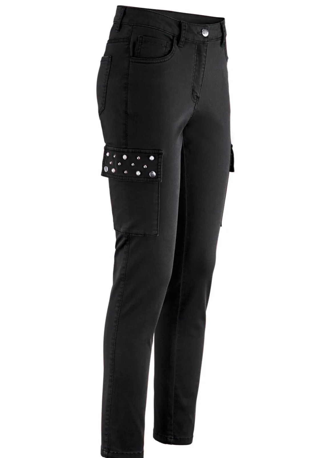 Cargohose in 5-Pocket-Form