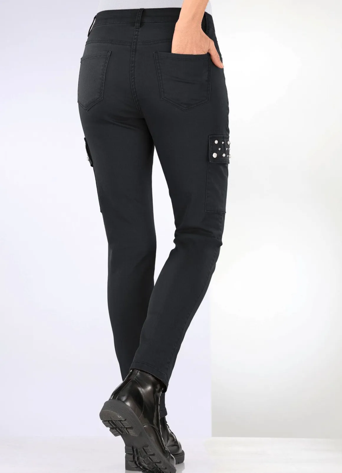 Cargohose in 5-Pocket-Form