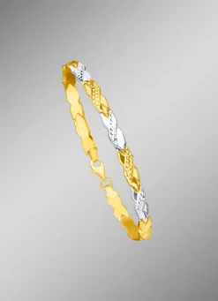 Charmantes Armband in Bicolor