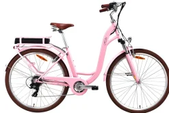 City-E-Bike mit Tiefeinstieg