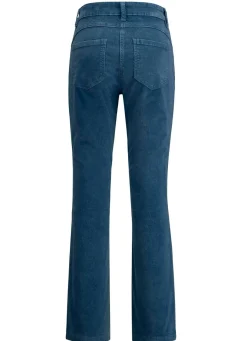 Cordhose in trendiger Bootcut-Form