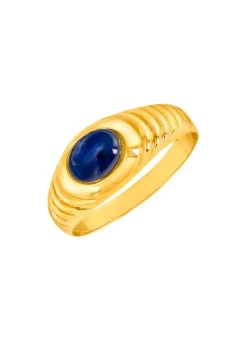 Damenring mit echt Safir