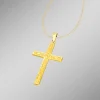 Diamantierter Kreuz-Anhänger