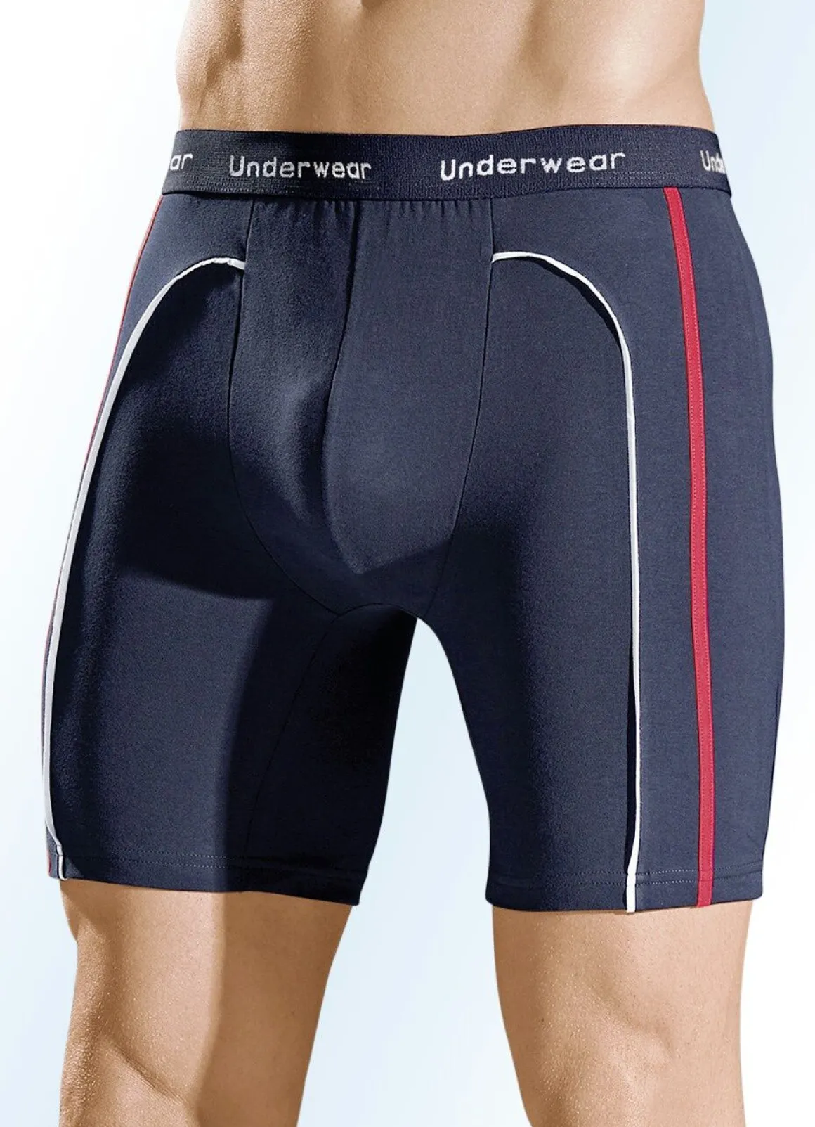 Dreierpack Longpants mit Elastikbund