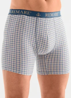 Dreierpack Pants mit Karodessin