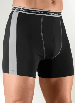 Dreierpack Pants mit seitlichen Einsätzen
