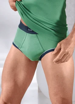 Dreierpack Slips aus Feinripp