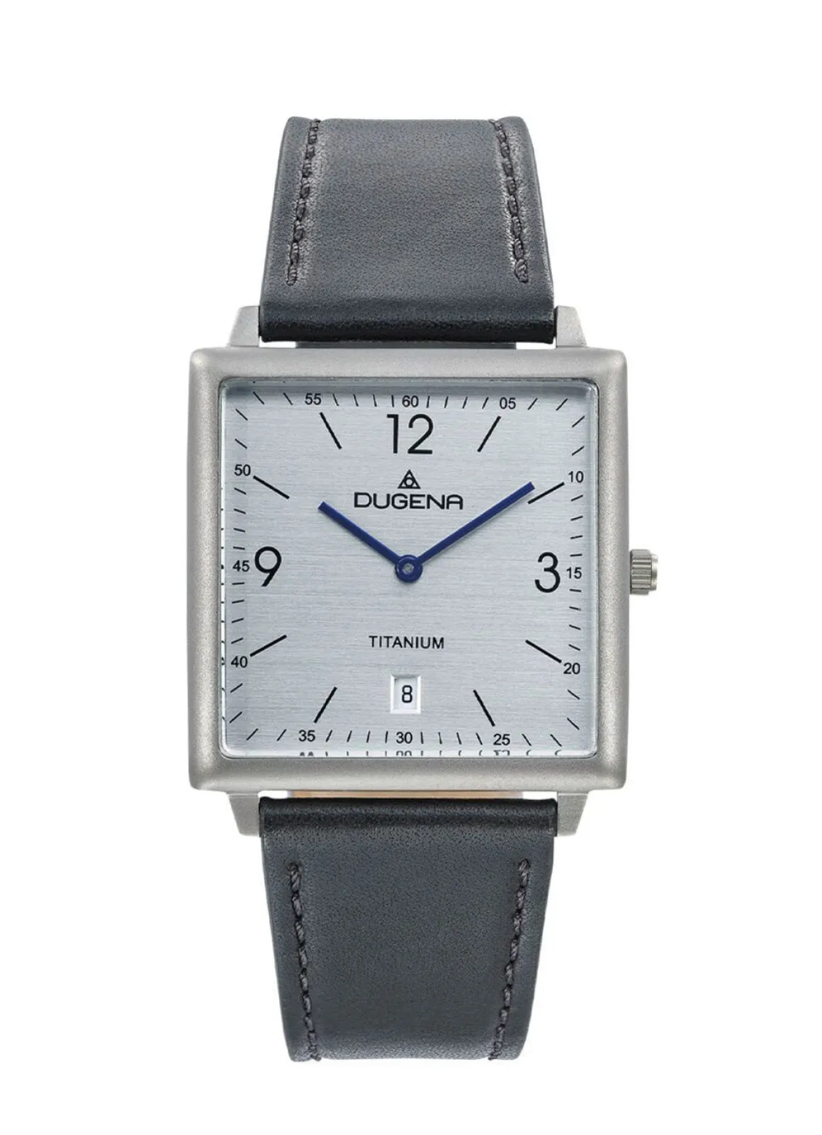 Dugena-Quartz-Herrenuhr mit Titangehäuse