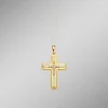 Durchbrochener Kreuz-Anhänger mit Brillanten